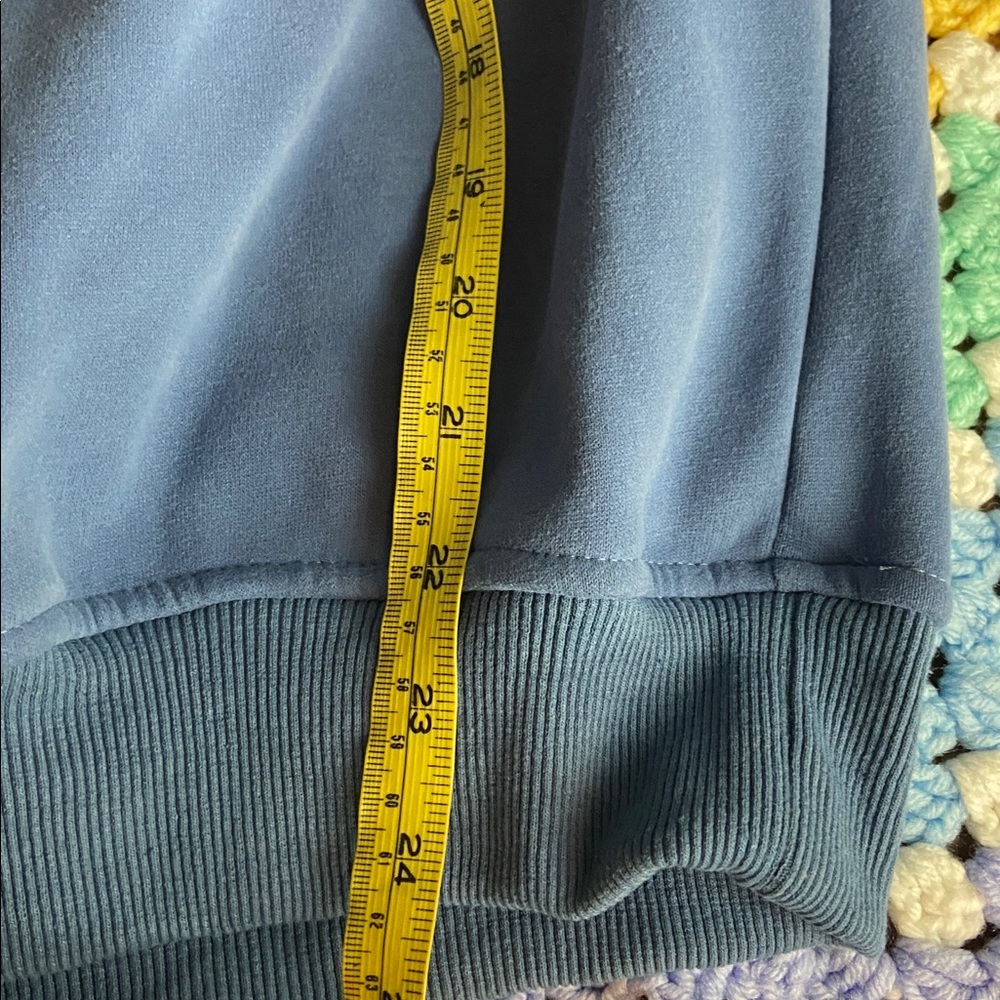 White Fox Boutique Ocean Blue Offstage Hoodie S/M sweatshirt - Picture 12 of 12